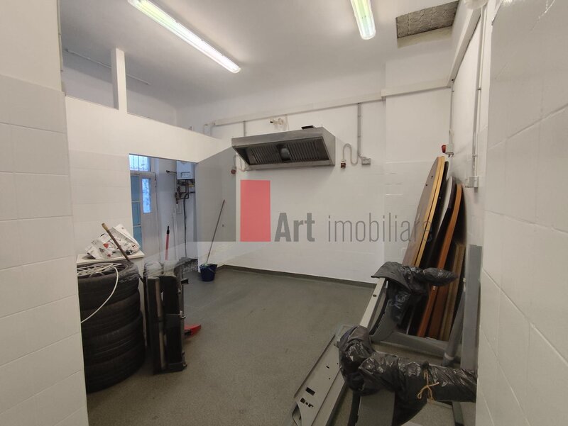 Spatiu comercial de inchiriat (bucatarie, catering, restaurant) in zona Grivita